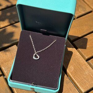 Tiffany & Co. Elsa Peretti Open Heart Bracelet – Sterling Silver 925